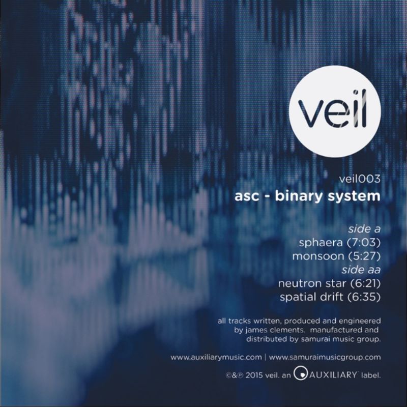 ASC - Binary System [Veil, VEIL003, 2015] PAYNOMINDTOUS.IT image 1