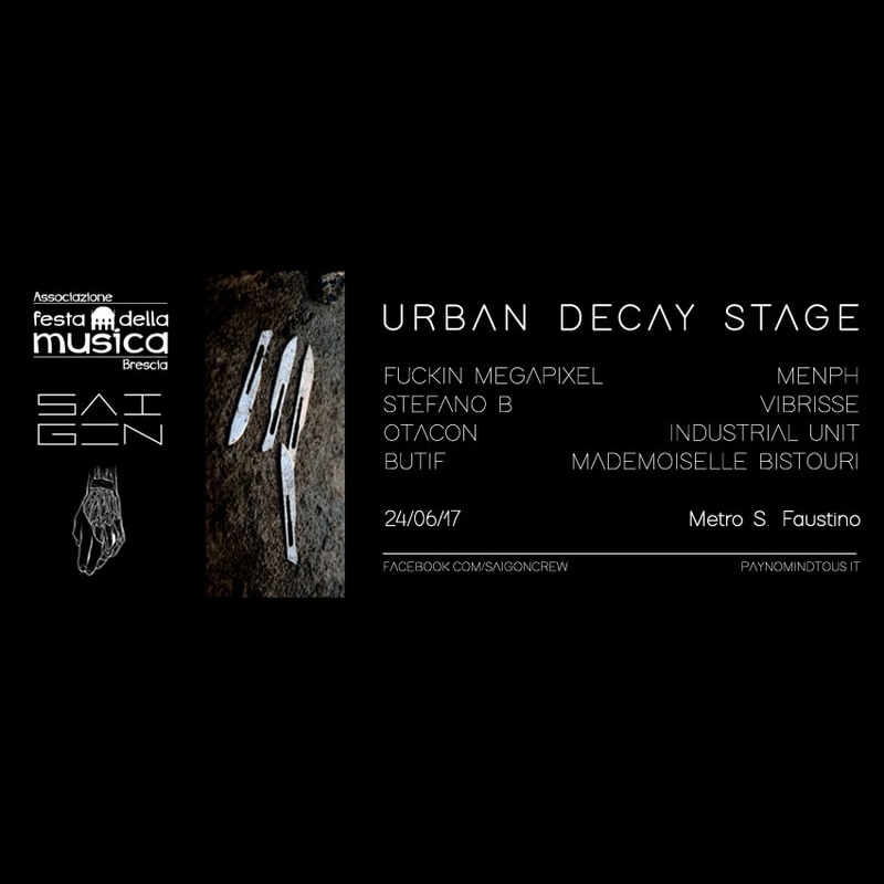 SAIGON x Festa della Musica x PAYNOMINDTOUS | URBAN DECAY STAGE 24/06/17 PAYNOMINDTOUS.IT image 3