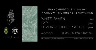 Random Numbers Showcase @Martin Pas Synth Shop & Bunker | 30/09/17 PAYNOMINDTOUS.IT image 2