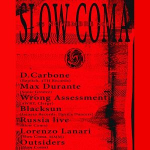 Slow Coma 02 @Bunker, Torino, 25/11/17 PAYNOMINDTOUS.IT