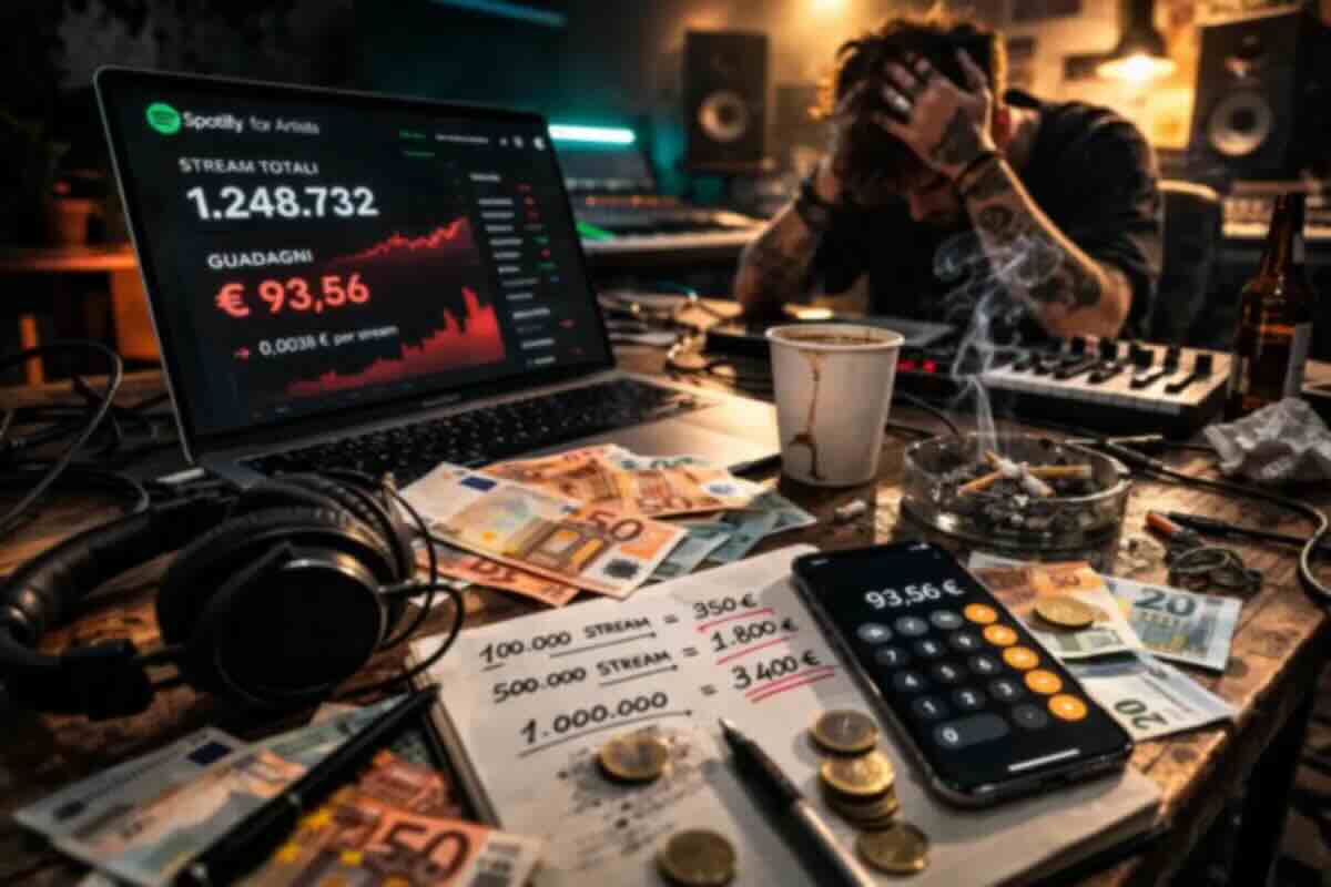 Remunerazione scarsa Spotify