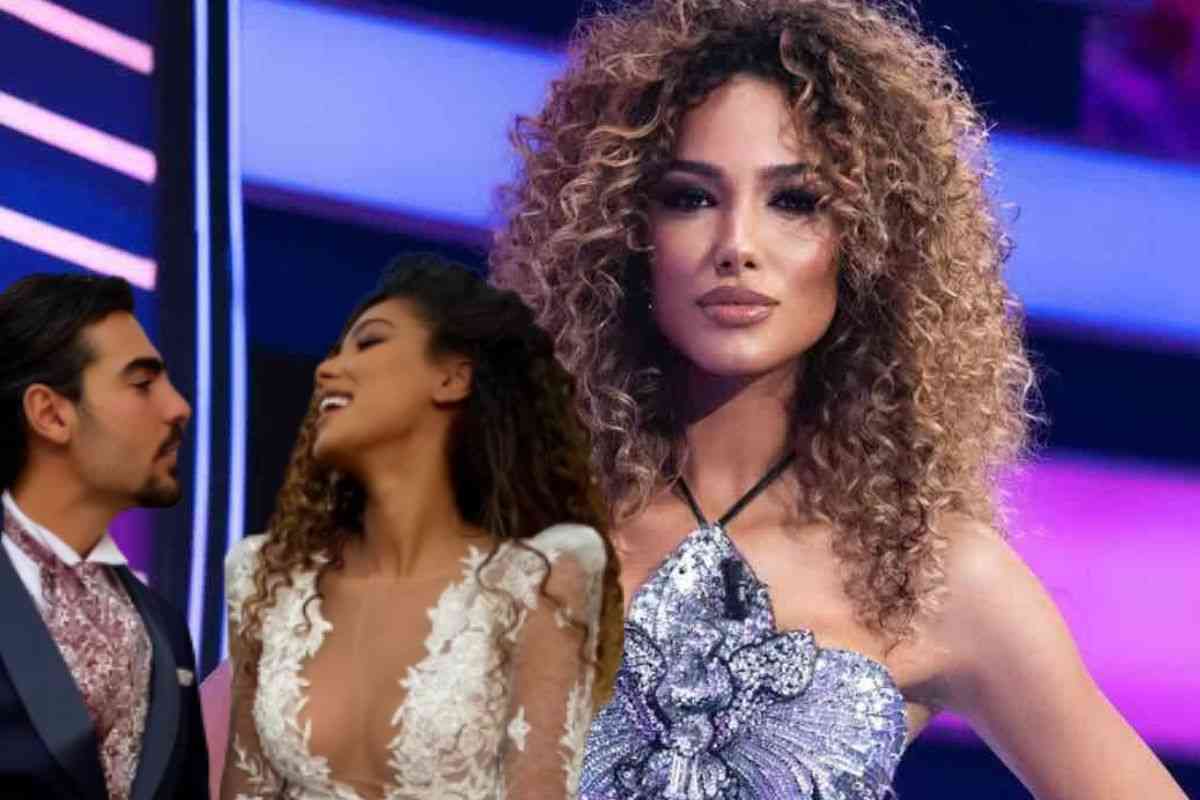 Samira vestita da sposa