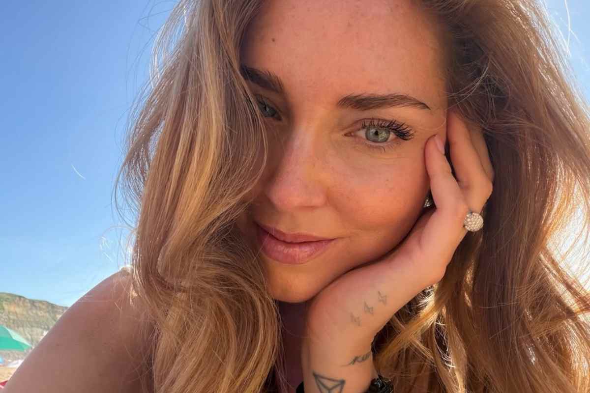 chiara ferragni in tv
