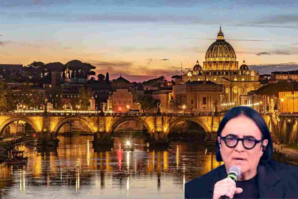 La lussuosa villa di Renato Zero in Via della Camilluccia a Roma immersa nel verde.